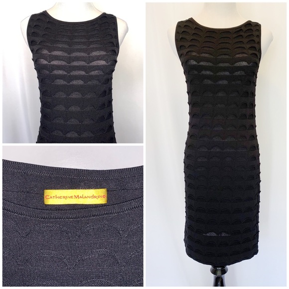 Catherine Malandrino Black Mini Dress - Picture 1 of 7